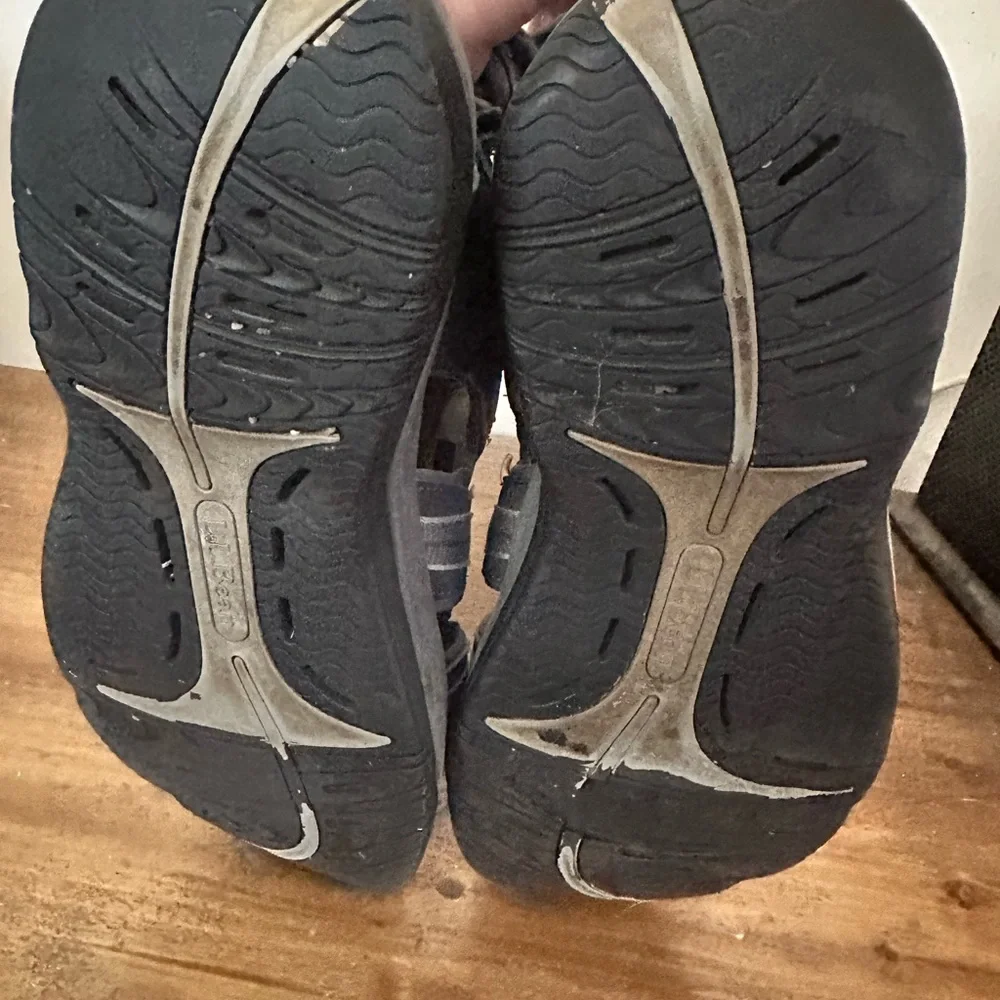 LL Bean Size 10.5 Men’s Explorer Outdoor Sports Fisherman Sandals Gray 274550